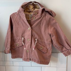 Brand new little girls' Zara jacket